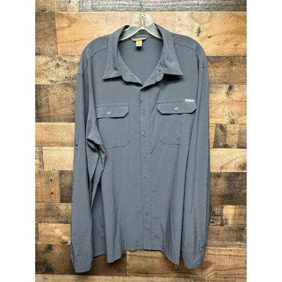 NWOT Eddie Bauer Men's‎ Long Sleeve Button Up Size XLT - Picture 1 of 4